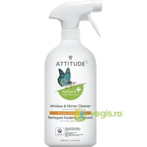 Solutie de Curatat Geamuri si Oglinzi cu Coaja de Citrice 800ml