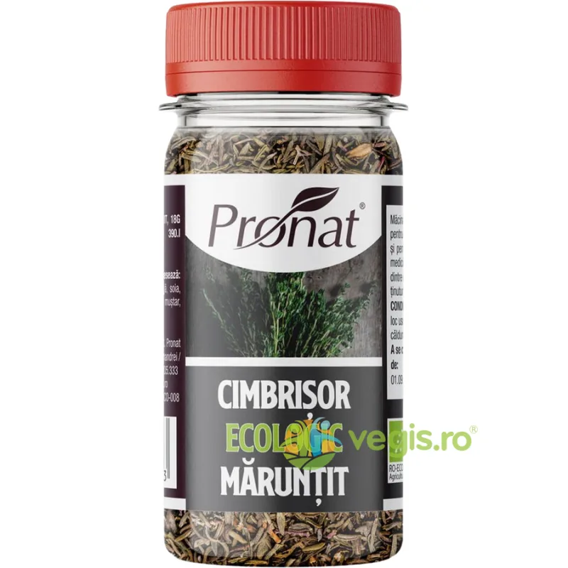 Cimbrisor Maruntit Ecologic/Bio 18g PRONAT — preț și oferte