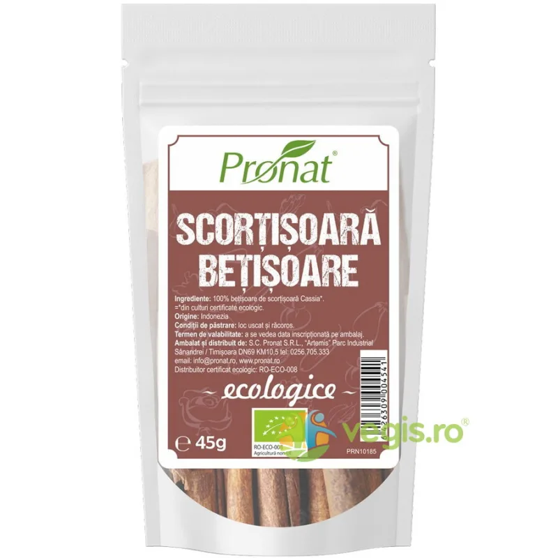 Scortisoara Ecologica/Bio 45g Pronat — preț și oferte