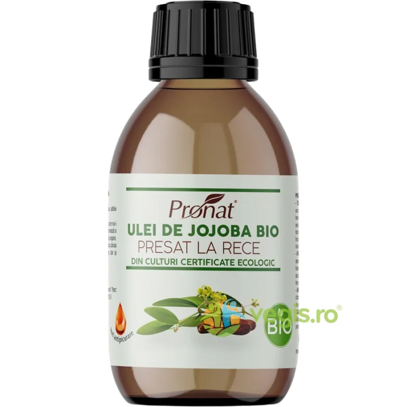 Ulei de Jojoba Presat la Rece Bio 100ml PRONAT — preț și oferte