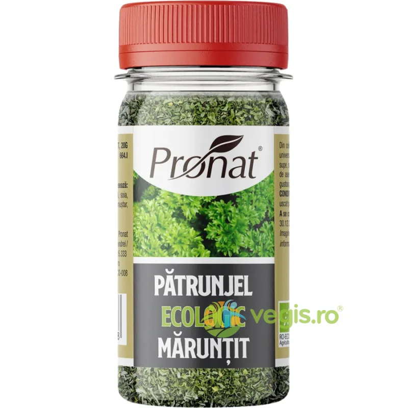 Patrunjel Maruntit Ecologic/Bio 20g PRONAT — preț și oferte