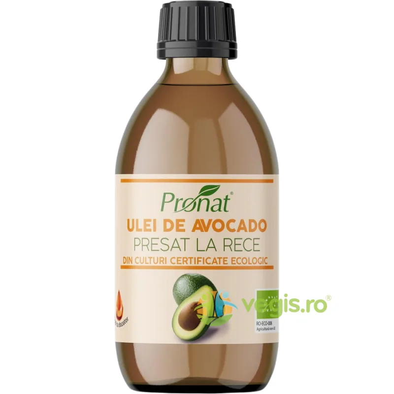 Ulei de Avocado Presat la Rece Ecologic/Bio 250ml PRONAT — preț și oferte