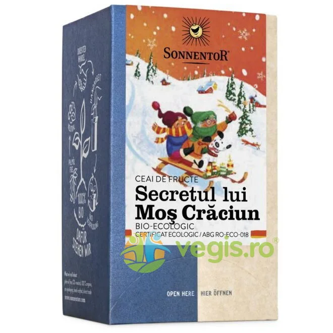 Ceai de Fructe Secretul lui Mos Craciun Ecologic/Bio 18dz SONNENTOR — preț și oferte