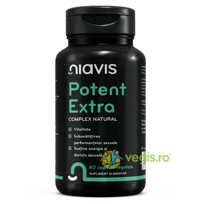 Potent Extra Complex Natural 60cps NIAVIS — preț și oferte