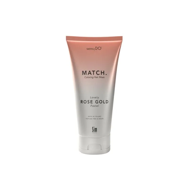 Masca coloranta tratament cu Keraguard Lovely Rose Gold Pastel, 200ml, SensiDo Match SIM SENSITIVE — preț și oferte