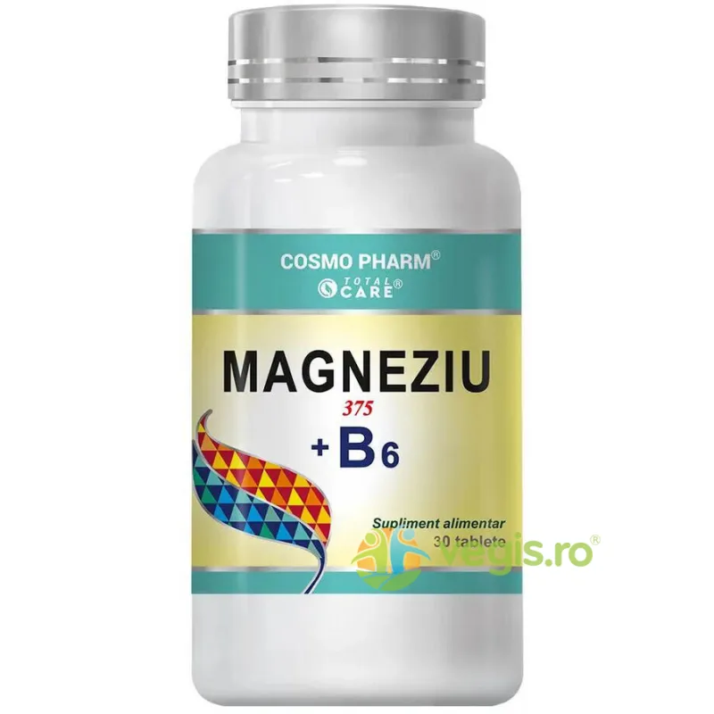 Magneziu 375mg + B6 Premium 30tb COSMO PHARM — preț și oferte