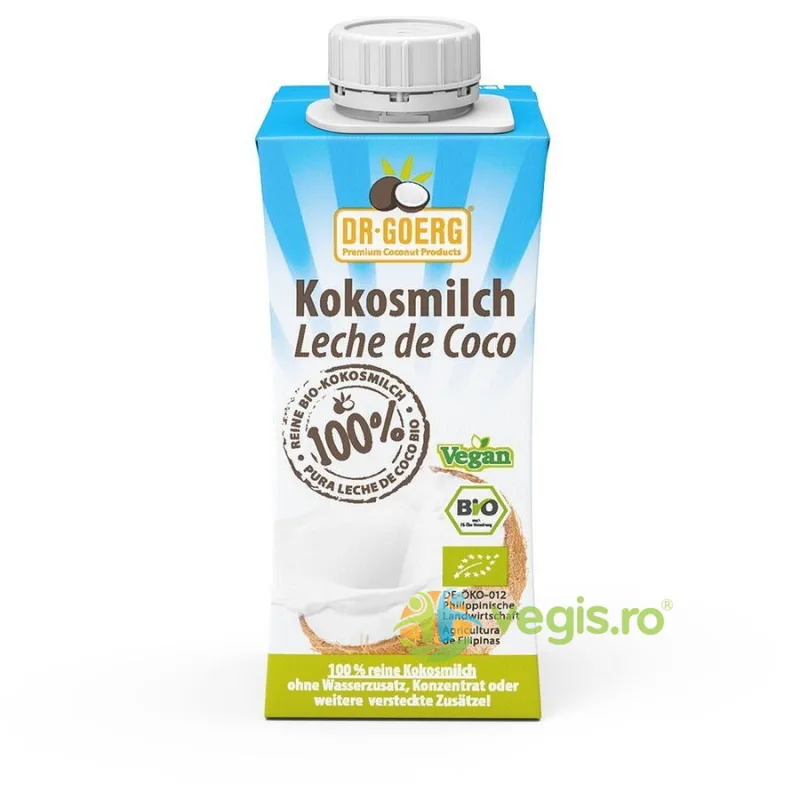 Bautura Vegetala de Cocos Ecologica/Bio 200ml DR. GOERG — preț și oferte