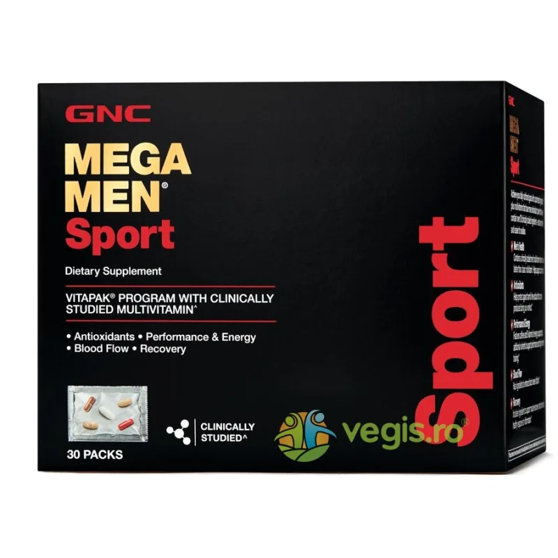 Complex de Multivitamine pentru Barbati Sport Mega Men 30buc GNC — preț și oferte