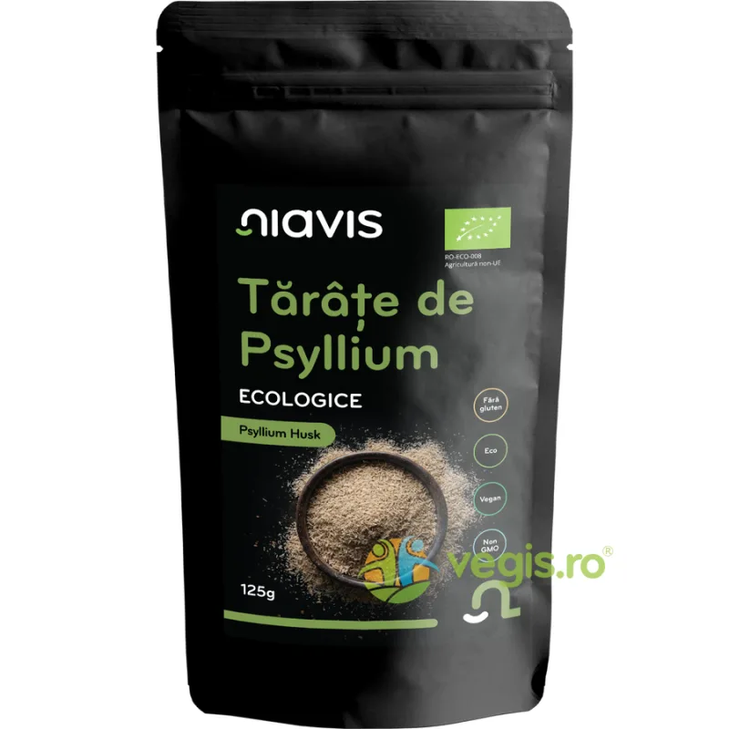 Tarate de Psyllium Ecologice/Bio 125g NIAVIS — preț și oferte