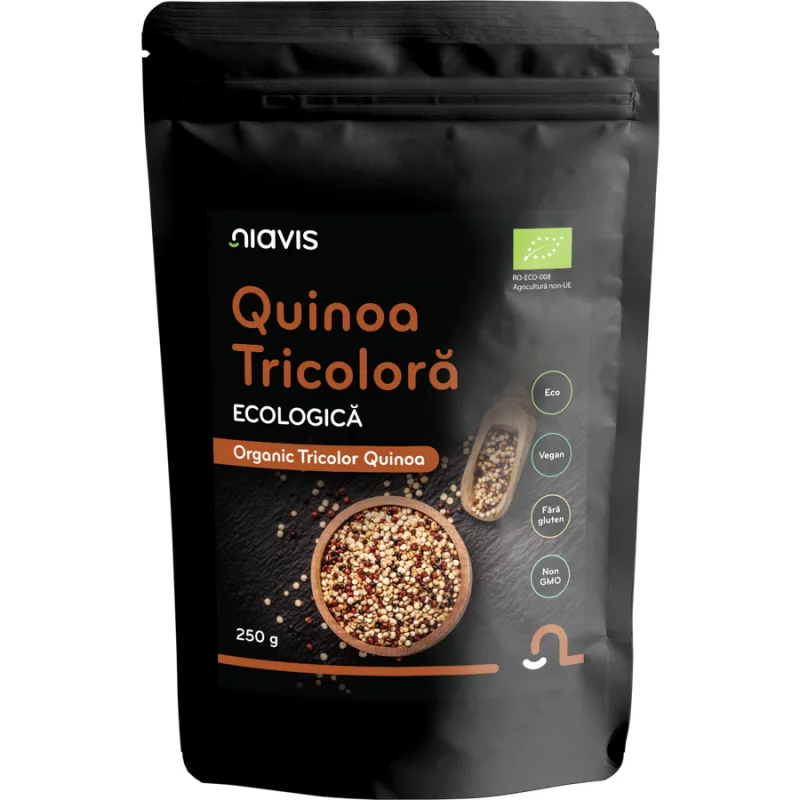 Quinoa Tricolora Ecologica/Bio 250g NIAVIS — preț și oferte