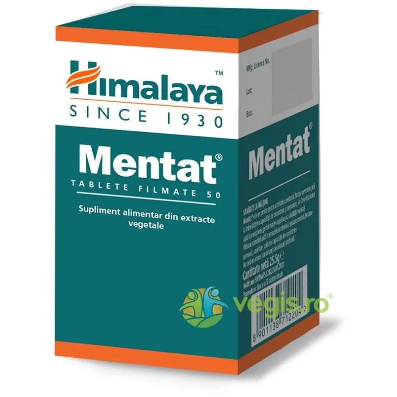 Mentat 50cpr HIMALAYA — preț și oferte
