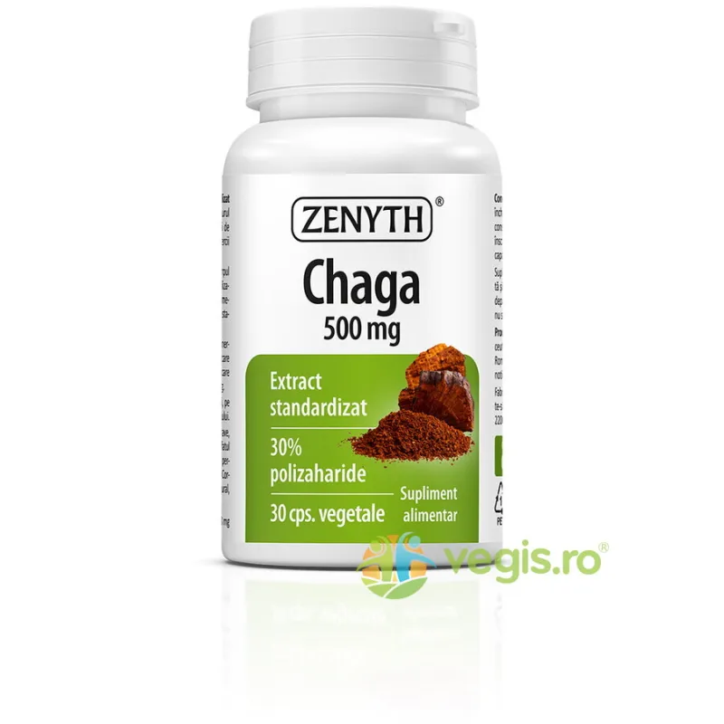 Chaga 500mg 30cps Zenyth — preț și oferte