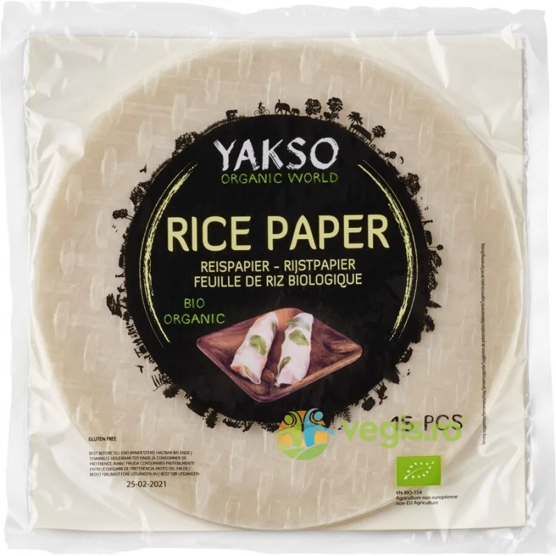 Foi de Orez Ecologice/Bio 150g YAKSO — preț și oferte