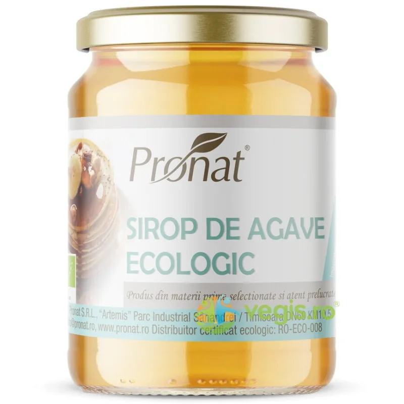 Sirop de Agave Ecologic/Bio 500ml PRONAT — preț și oferte