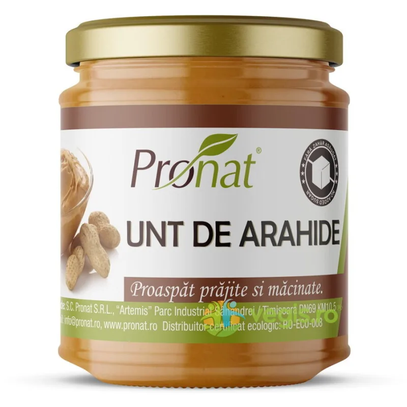 Pasta de Arahide 190g/200ml PRONAT — preț și oferte