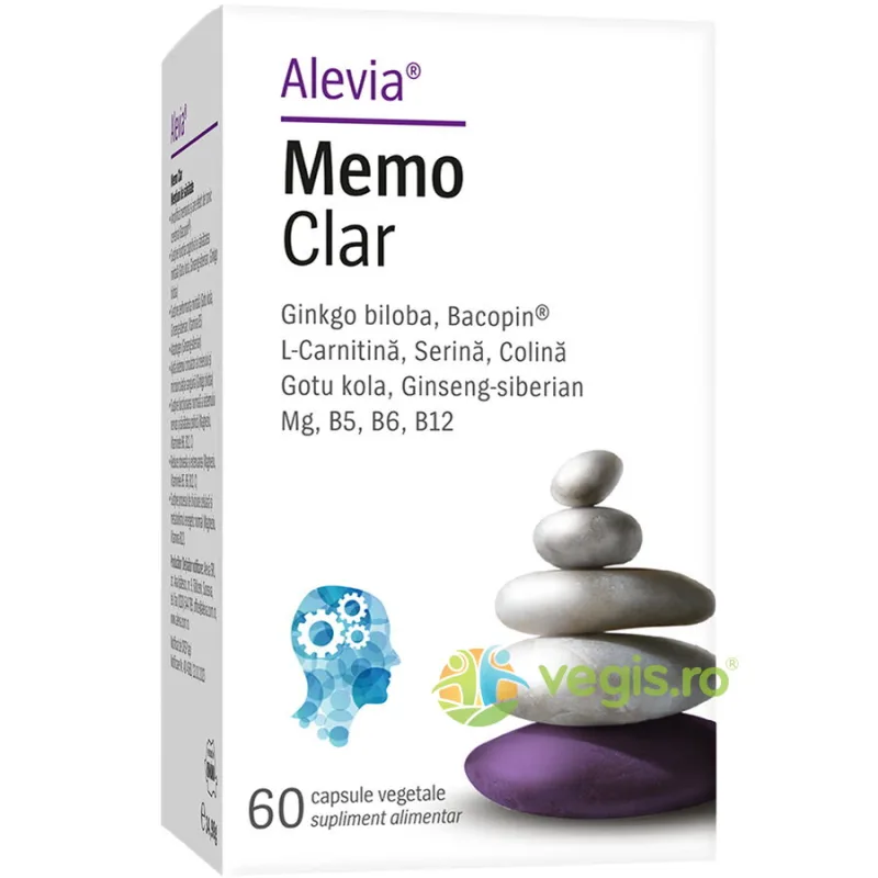 Memo Clar 60cps vegetale ALEVIA — preț și oferte