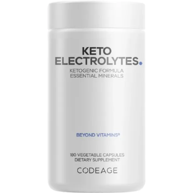 Electroliti pentru Dieta Keto 180cps CODEAGE — preț și oferte