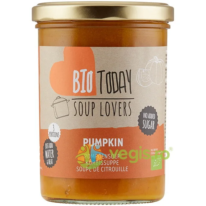 Supa Crema de Dovleac Ecologica/Bio 400ml BIO TODAY — preț și oferte