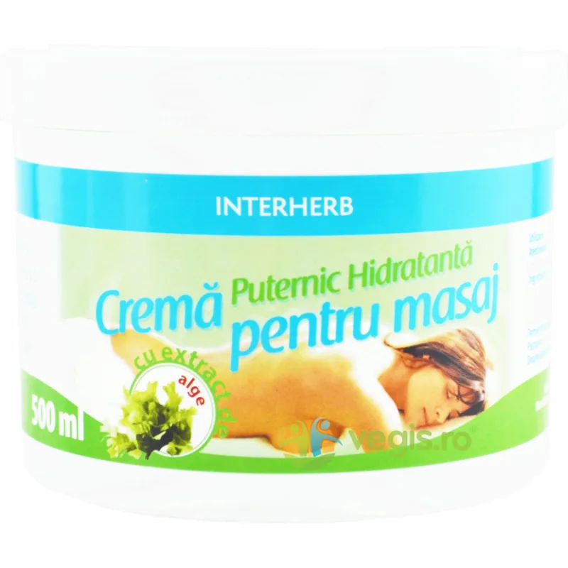 Crema Puternic Hidratanta pentru Masaj cu Extract de Alge 500ml — preț și oferte