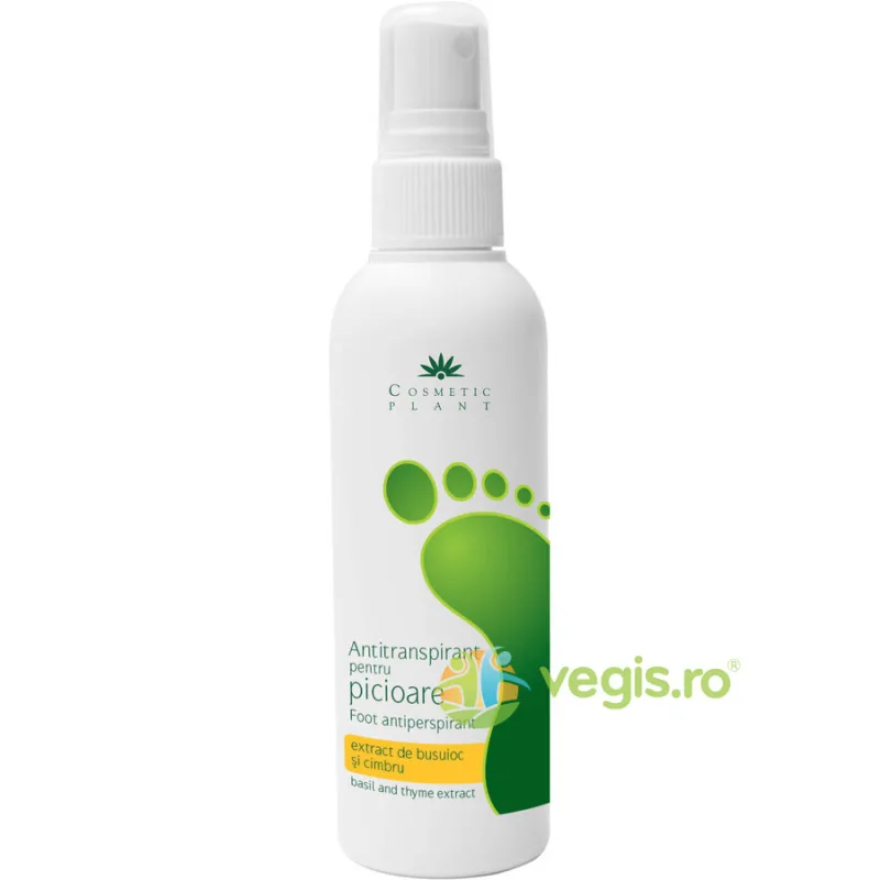 Lotiune Antitranspiranta Pentru Picioare 100ml COSMETIC PLANT — preț și oferte