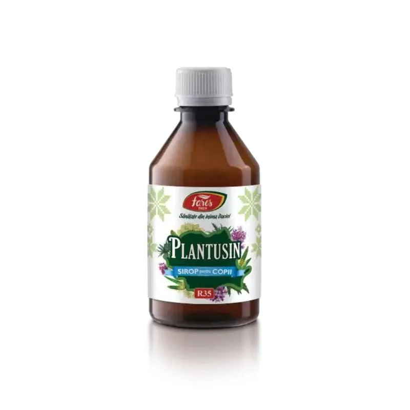 Fares Sirop Plantusin pentru copii, 250ml — preț și oferte
