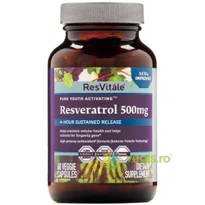 Resveratrol 500mg si Quercetina 40mg Resvitále 60cps