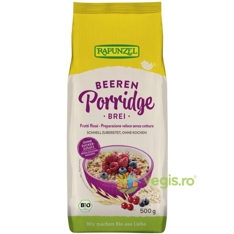 Terci cu Fructe de Padure Ecologic/Bio 500g Rapunzel — preț și oferte