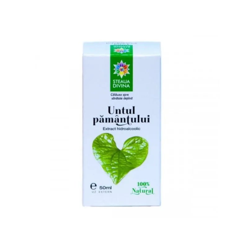 Untul pamantului extract hidroalcoolic, 50 ml, Steaua Divina — preț și oferte
