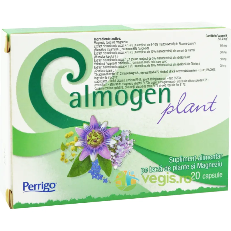 Calmogen Plant 20cps HIPOCRATE — preț și oferte