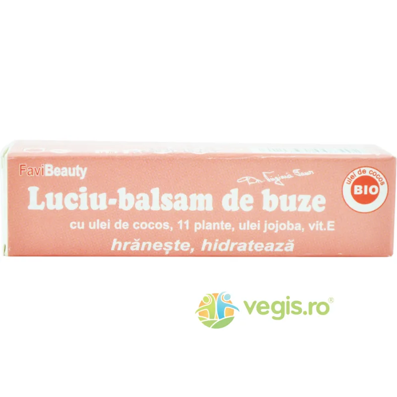 Balsam de Buze cu Ulei de Cocos si Vitamina E Favibeauty 4.2g Favisan — preț și oferte