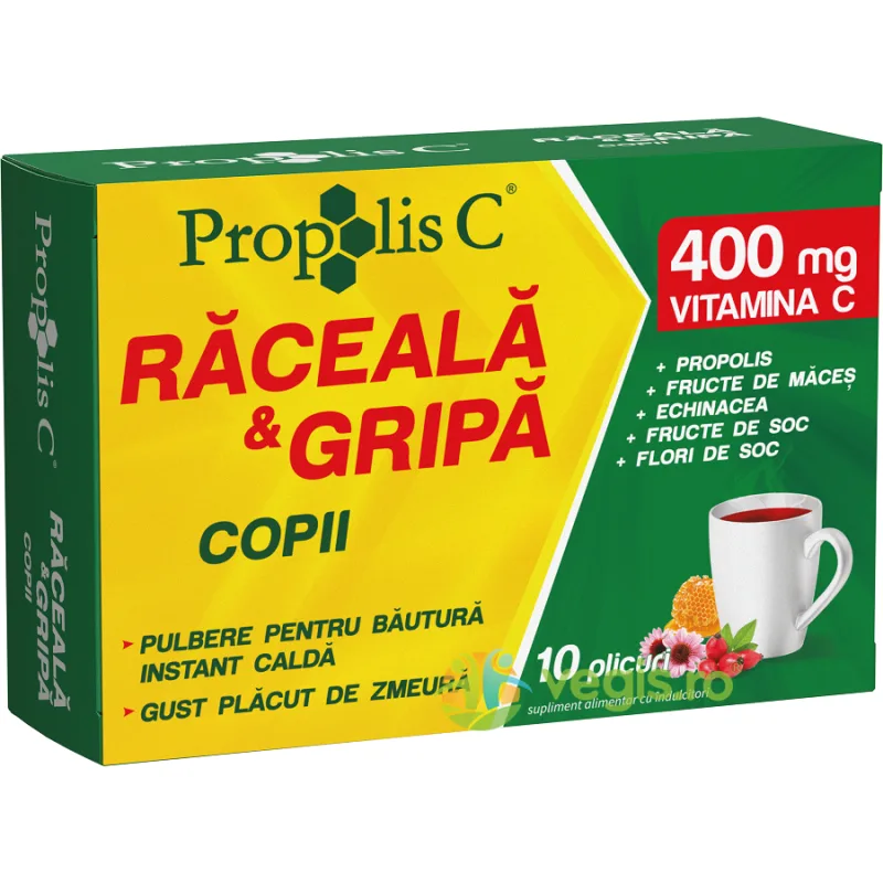 Propolis C Raceala si Gripa pentru Copii 10dz FITERMAN PHARMA — preț și oferte