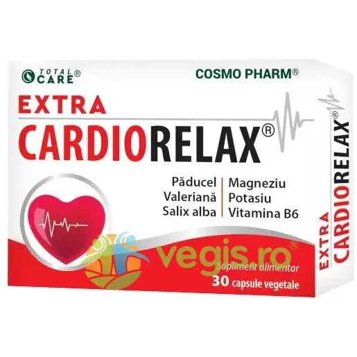 Extra Cardiorelax 30cps vegetale COSMO PHARM — preț și oferte