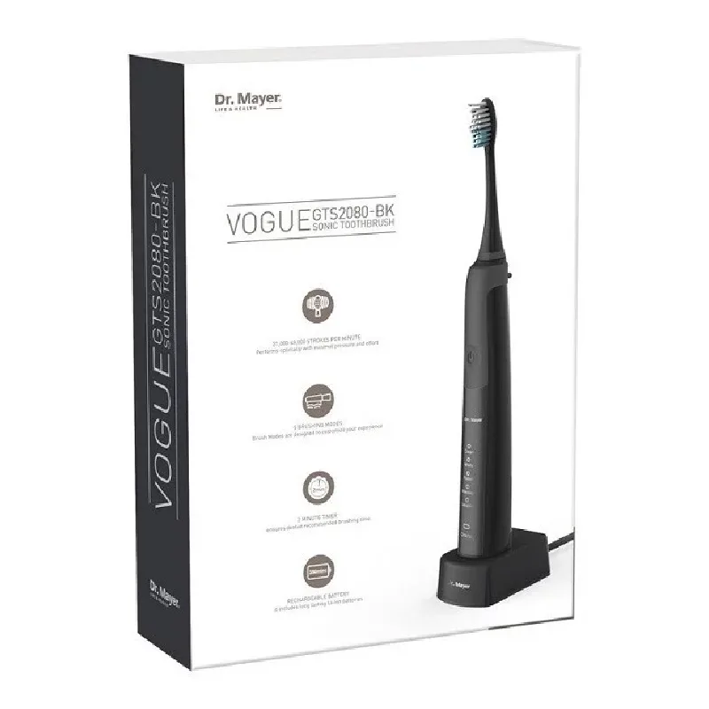 Periuta electrica Sonica Black 2080, Dr Mayer DR.MAYER — preț și oferte