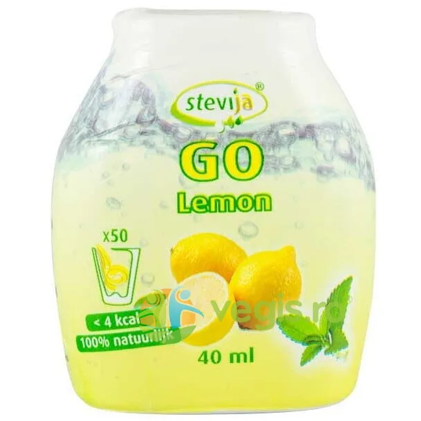 Indulcitor pe Baza de Stevie cu Aroma de Lamaie 40ml STEVIJA — preț și oferte