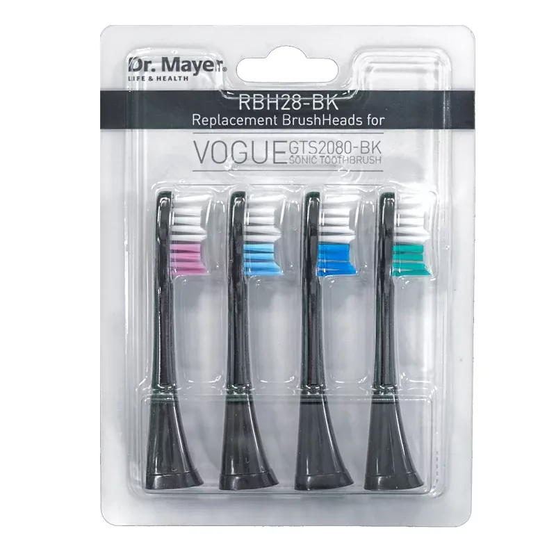 Rezerva 4 Capete Periuta Electrica GTS2080 Black Dr.Mayer — preț și oferte