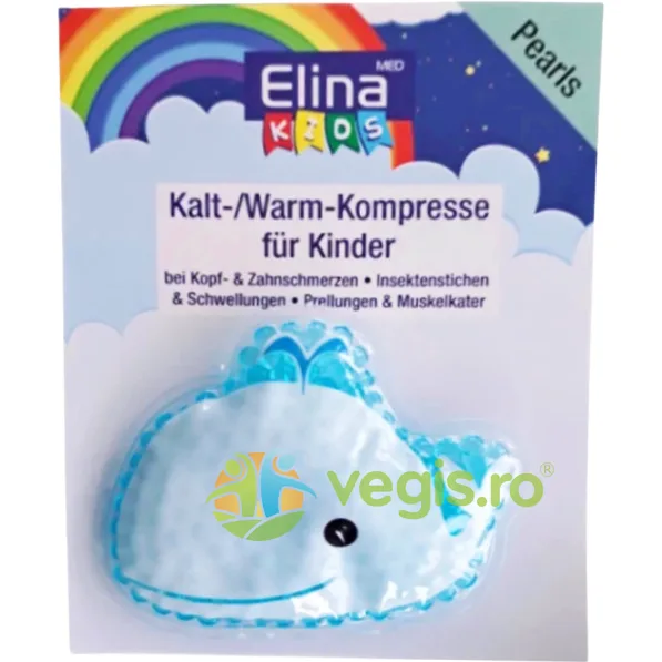 Compresa Rece/Cald cu Perle Termice pentru Copii Balena SENSSITIVE — preț și oferte