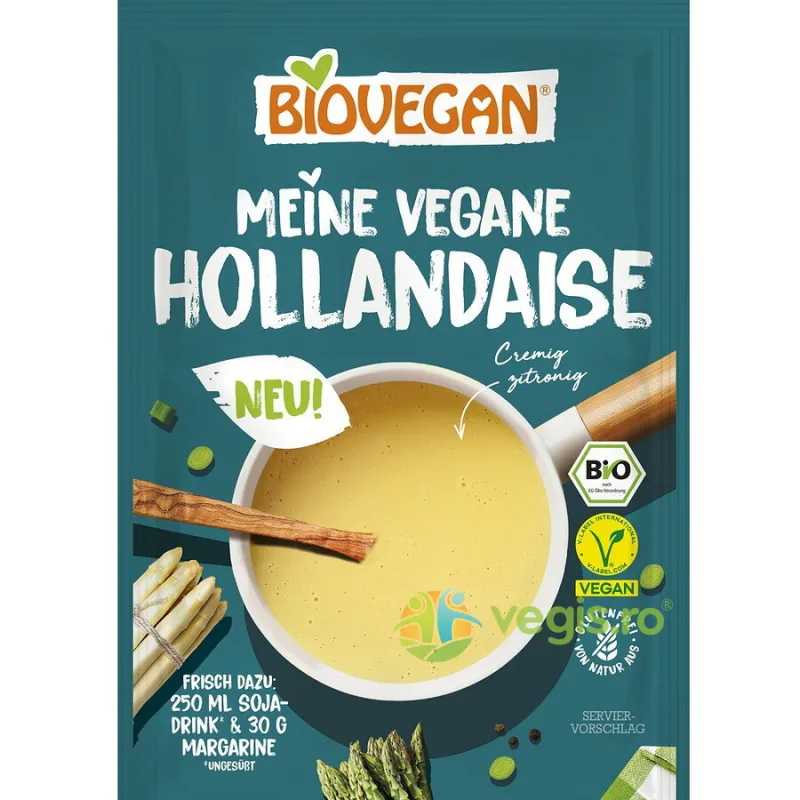 Mix pentru Sos Olandez fara Gluten Ecologic/Bio 25g Biovegan — preț și oferte
