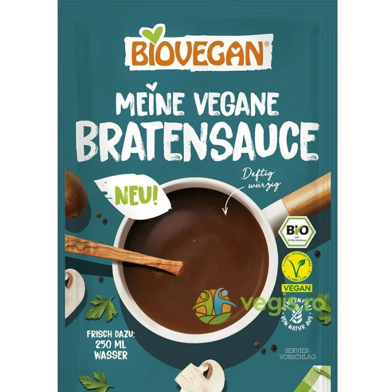Mix pentru Sos Braten fara Gluten Ecologic/Bio 25g Biovegan — preț și oferte