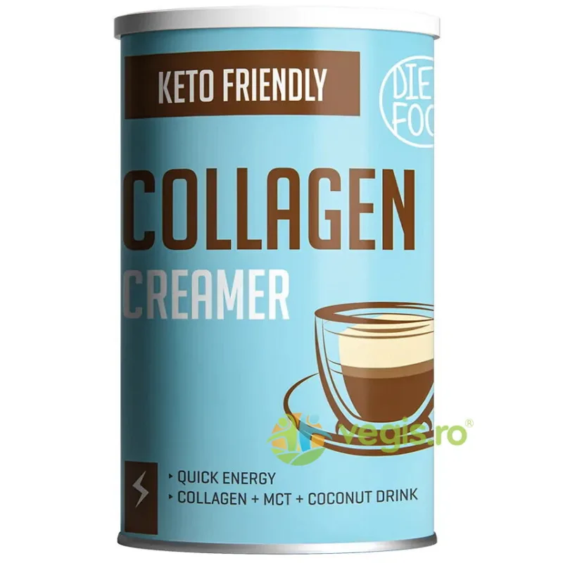 Collagen Keto Coffee Creamer 300g DIET FOOD — preț și oferte