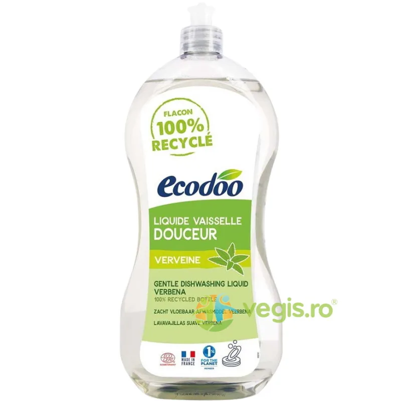 Detergent pentru Vase cu Aloe Vera si Verbena Bio 500ml ECODOO — preț și oferte