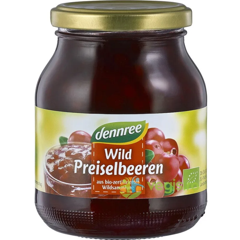 Gem de Merisoare Ecologic/Bio 400g Dennree — preț și oferte
