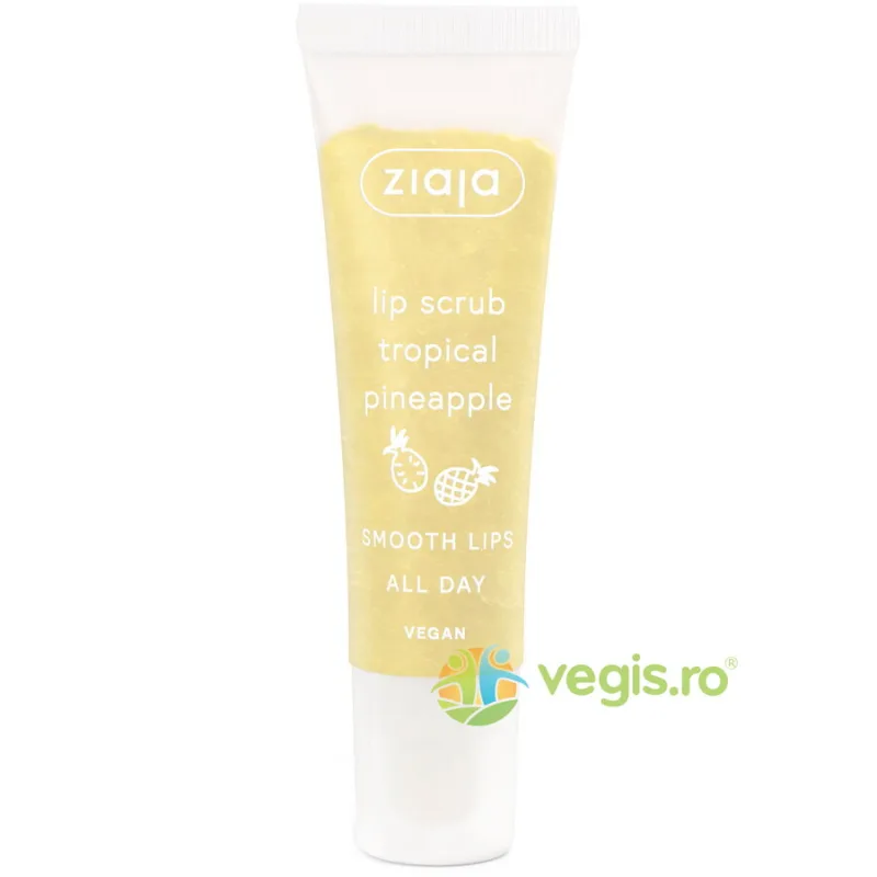 Scrub pentru Buze cu Ananas 12ml ZIAJA — preț și oferte
