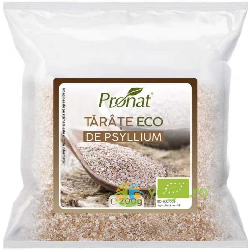 Tarate de Psyllium Ecologice/Bio 200g PRONAT — preț și oferte