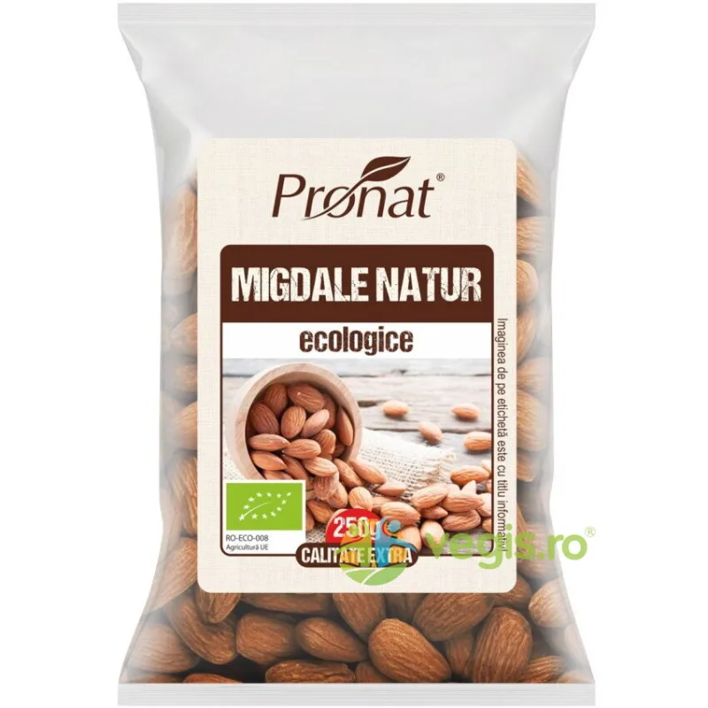 Migdale Natur Ecologice/Bio 250g PRONAT — preț și oferte