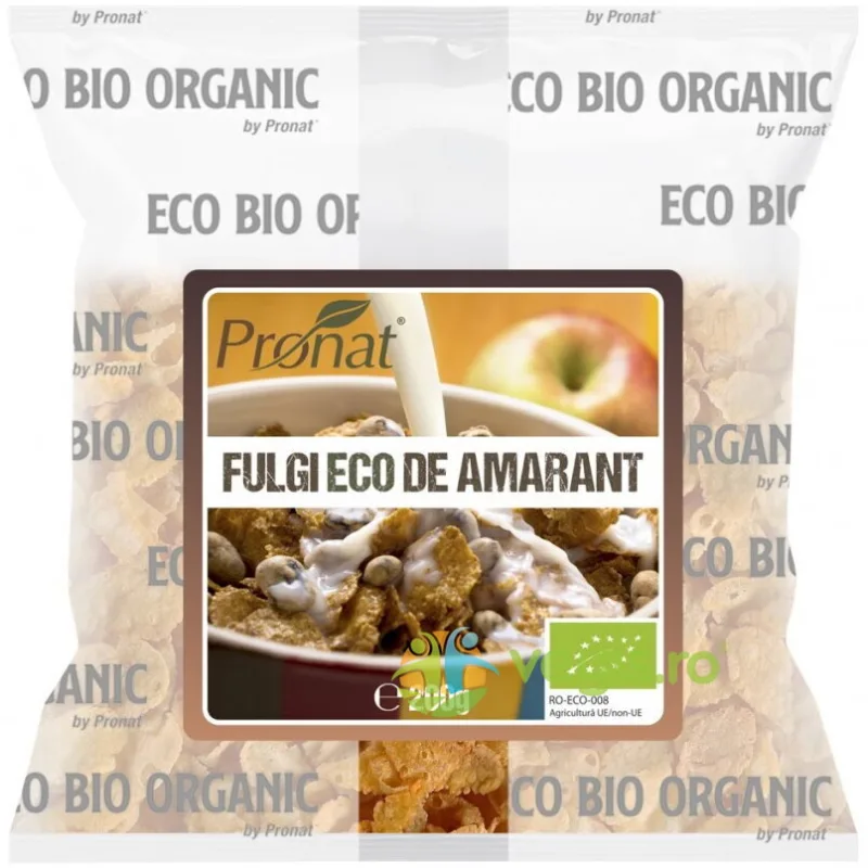 Fulgi de Amarant Ecologici/Bio 200g PRONAT — preț și oferte