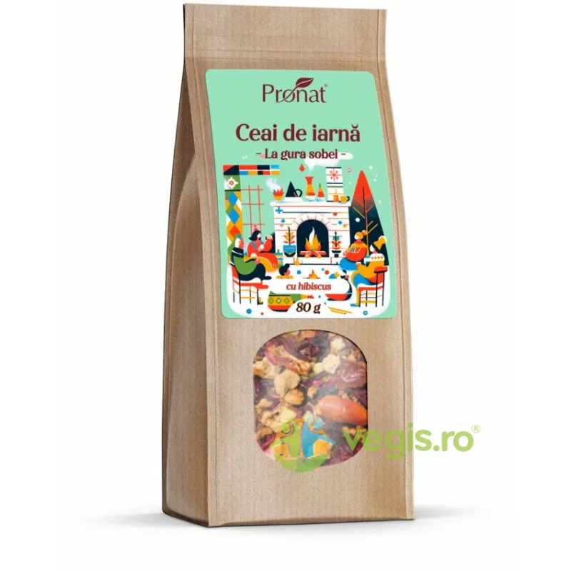 Ceai de Iarna cu Hibiscus la Gura Sobei 80g PRONAT — preț și oferte