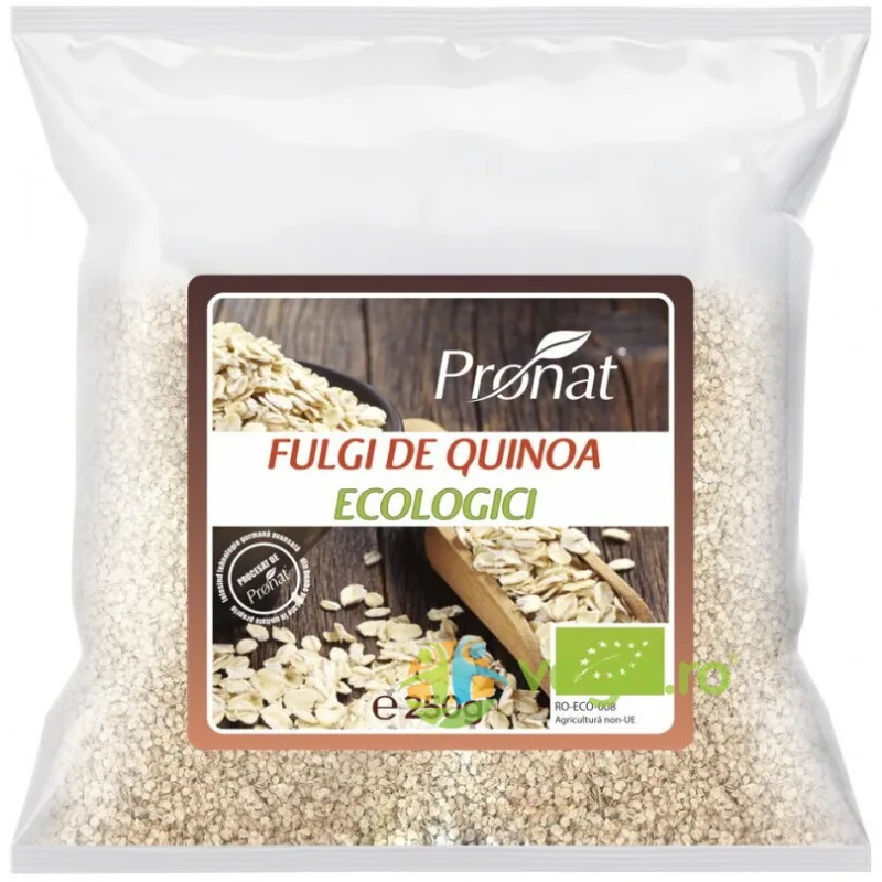 Fulgi de Quinoa Ecologici/Bio 250g PRONAT — preț și oferte