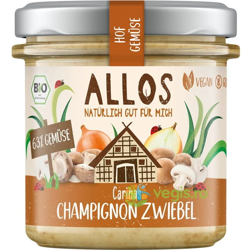 Crema Tartinabila cu Ciuperci si Ceapa Ecologica/Bio 135g — preț și oferte