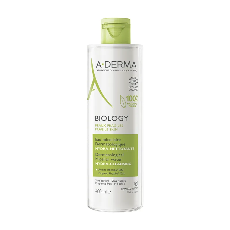 Apa micelara hidratanta Biology, 400 ml, A-Derma — preț și oferte