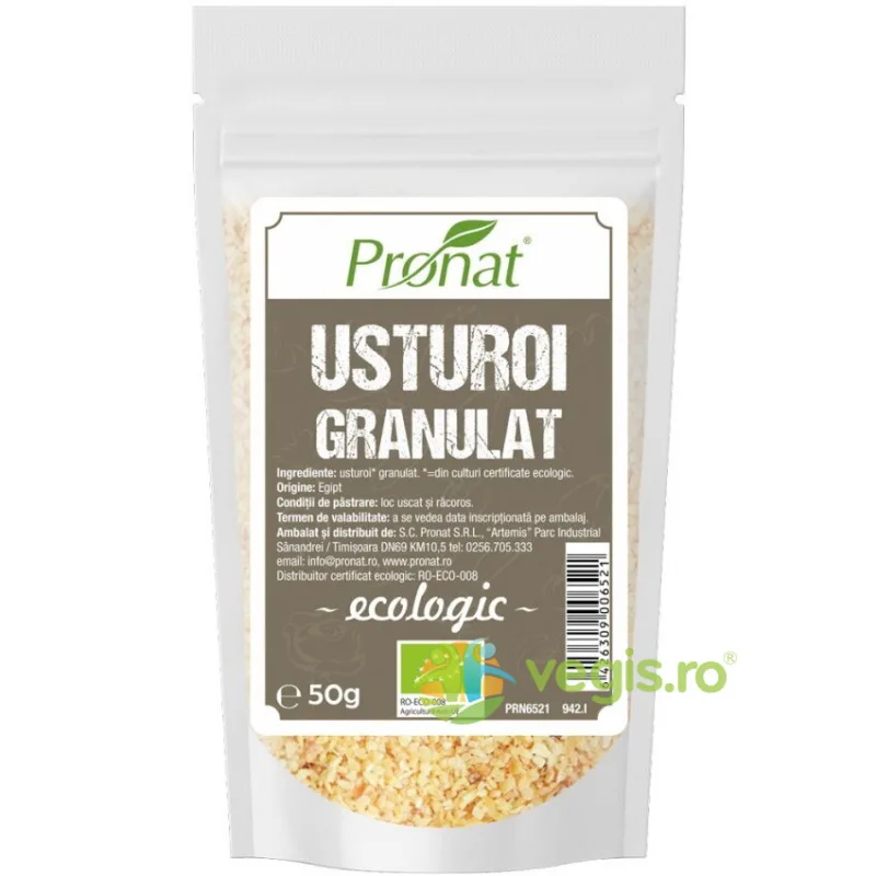Usturoi Granulat Ecologic/Bio 50g PRONAT — preț și oferte